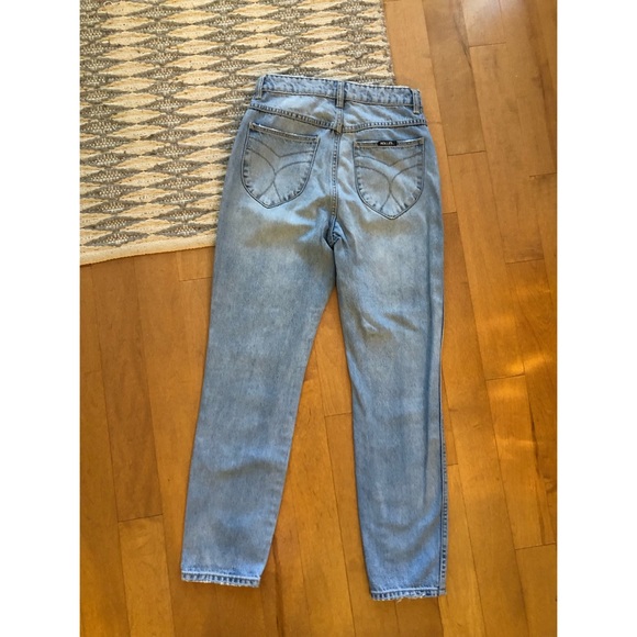 ROLLA’s Dusters Super High Rise Relaxed mom jeans size 27 blue - Picture 4 of 9